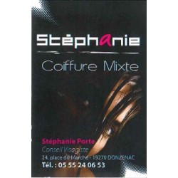 Stéphanie coiffure donzenac