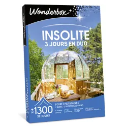 Wonderbox - Insolite 3 jours en duo